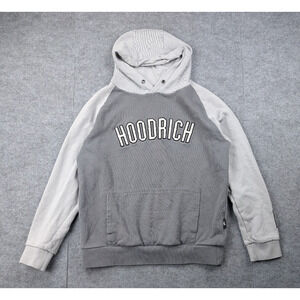 Hoodrich Hoodie Men Large Fleece Pullover Big 3D Logo Pullover Sweatshirt Fleece
